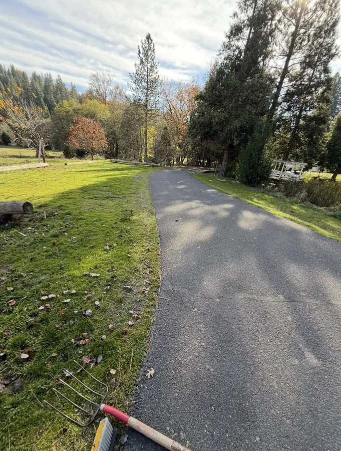 Driveway edge clearing